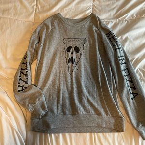 Halloween ‘Rest In Pizza’ Long Sleeve